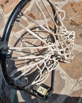 Canestro basket Kipsta Decathlon con rete e staffa