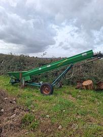 Nastro trasportatore per legna