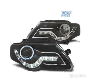 FARI DAYLIGHT OCCHI ANGEL VOLKSWAGEN VW PASSAT B6 