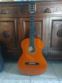 Chitarra acustica Meimei ck-39 con poggiapiedi