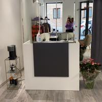 Banco scrivania con sgabello