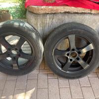 Cerchi lega neri DENZA e pneumatici BMW 205/55R16