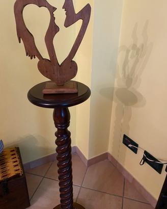 Alzatina in legno