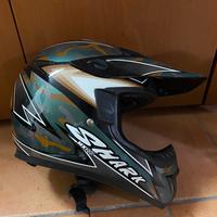 Casco Motocross Bambino Shark taglia XS