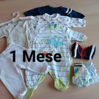 set primaverile per nascita neonato 