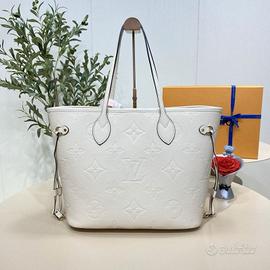 Borsa tote Louis Vuitton Neverfull MM/media con cu