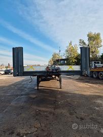 Semirimorchio Zorzi trasporto coils, ferro e tronc