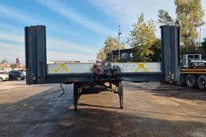 Semirimorchio Zorzi trasporto coils, ferro e tronc