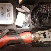 Crimpatrice per capicorda a batteria