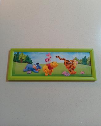 Quadro Disney Winnie the Pooh e amici