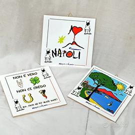 SOUVENIR NAPOLI MATTONELLA NAPOLETANA