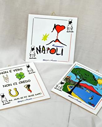 SOUVENIR NAPOLI MATTONELLA NAPOLETANA
