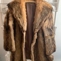 Pelliccia vera lupo coreano taglia 44