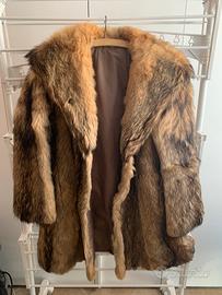 Pelliccia vera lupo coreano taglia 44