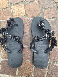 Infradito havaianas nere 37/38