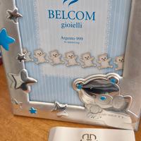 cornice argento bimbo