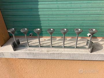 Candelabro alluminio 7 candele