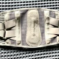 fascia addominale con chiusura a velcro