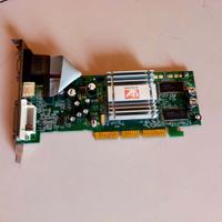 ATI RADEON 9200 SE 128 MB AGP 8X . TV-OUT VGA DVI