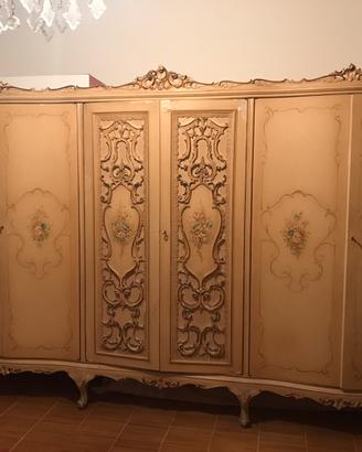 Camera da letto stile barocco veneziano
