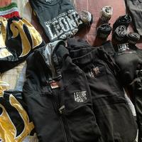 Abbigliamento completo kick boxing leone