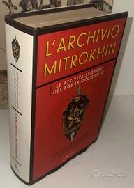 Libro 1999 L'archivio Mitrokhin,segreti spionaggio