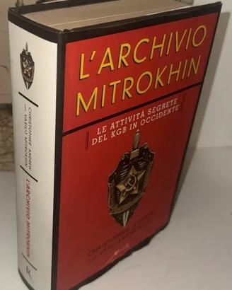 Libro 1999 L'archivio Mitrokhin,segreti spionaggio