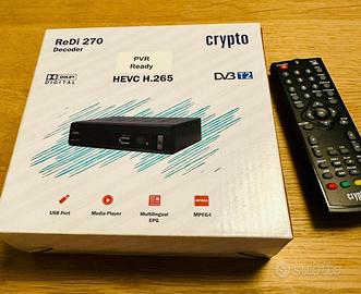 Decoder digitale terrestre HEVC H.265 Full HD