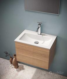 Mobilduenne monoblocco lavandino sospeso 2cassetti