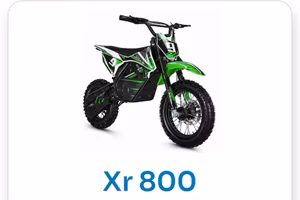 Pit bike elettrica just e 800watt NUOVO