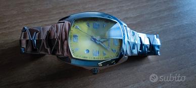 Orologio da donna in acciaio collezione prisma