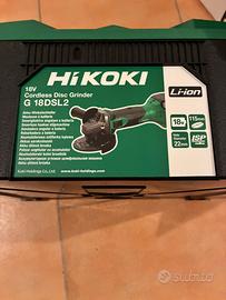 Flessibile smerigliatrice a batteria Hikoki