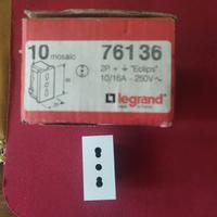 LEGRAND 76136 Mosaic presa bipasso 10/16A