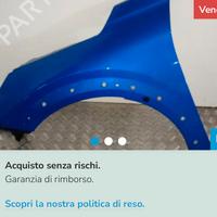 Parafango anteriore sx peugeot 208 gt ORIGINALE