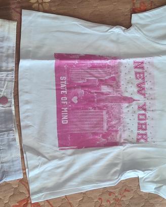 completo pantaloncini e t-shirt bimba