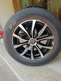 Set 4 cerchi MAK R16 215/60 + Gomme invernal
