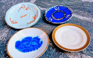 Set piattini Ginori Limoges Lichte
