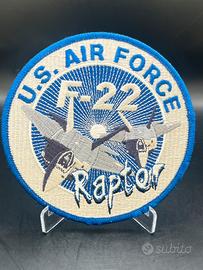 Patch da collezione ricamata F-22 Raptor