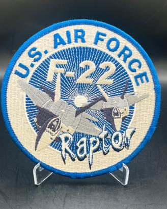 Patch da collezione ricamata F-22 Raptor