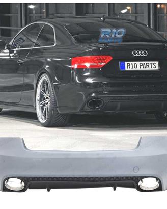 PARAURTI POSTERIORE AUDI A5 8T COUPE 07-16 LOOK RS