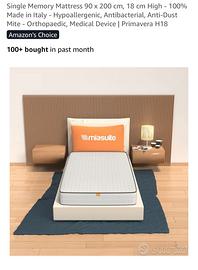 2 Stück Matratze 90x200cm