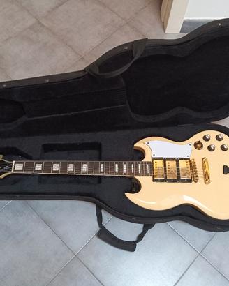 Harley Benton DC-600 VI + custodia semi rigida