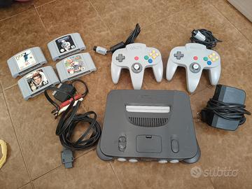 Nintendo 64 completa+ 4 giochi 
