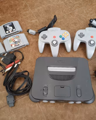 Nintendo 64 completa+ 4 giochi 