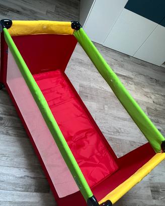 Lettino pieghevole campeggio + materasso