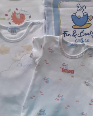 Set  5 body Chicco 1-6 mesi