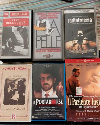 Lotto 10 Vhs Italiani