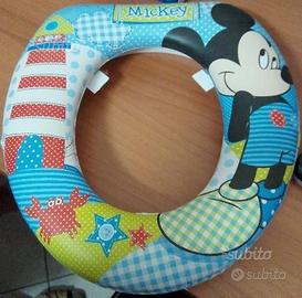 Riduttore wc x bambini, sedile morbido copri water