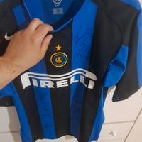 Maglia inter collezione 2005 autografata