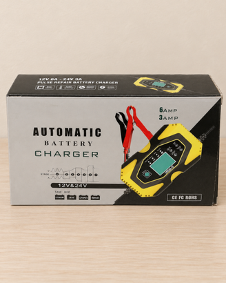 Caricabatterie automatico E-FAST 12V / 24V 